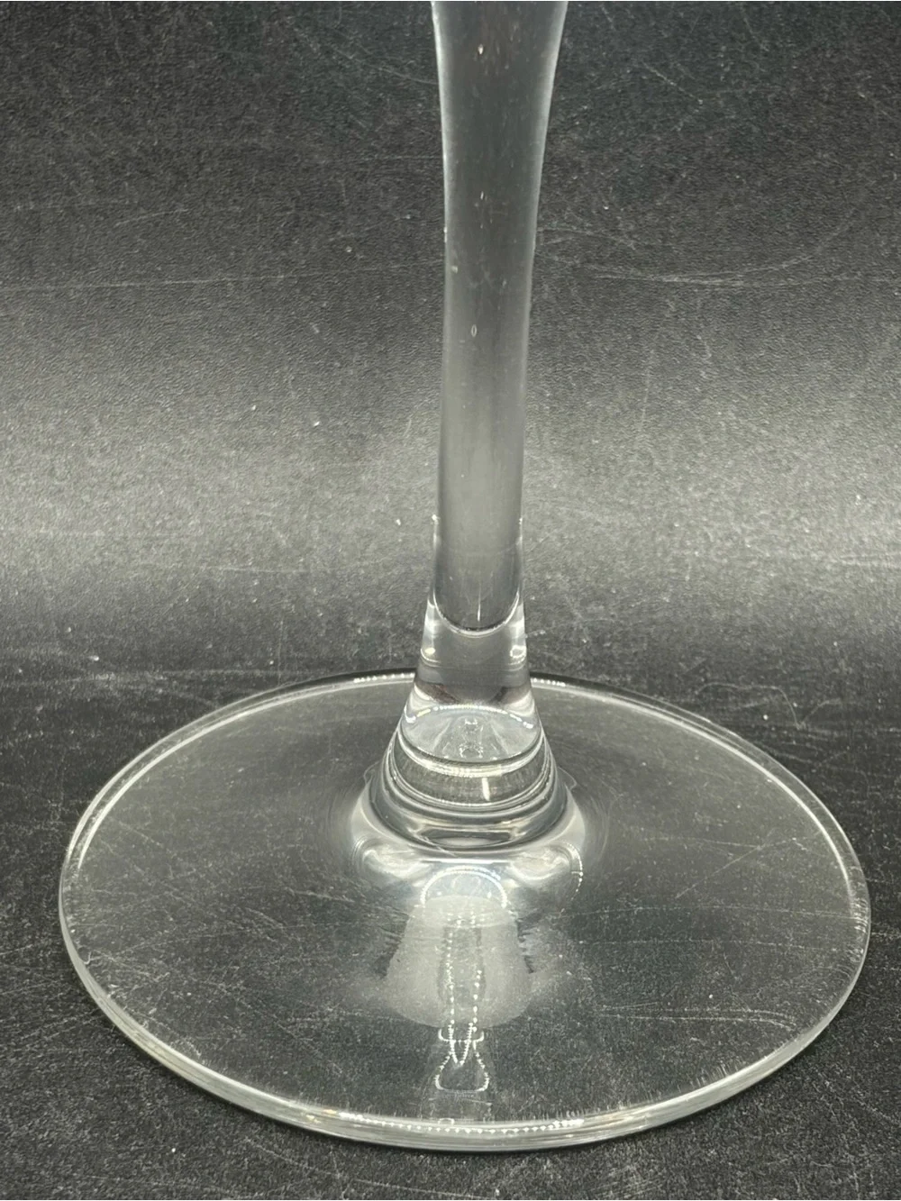 Frosted & Clear Glass Lady Face Wine Glass Stemware Woman Figure Bar Glassware